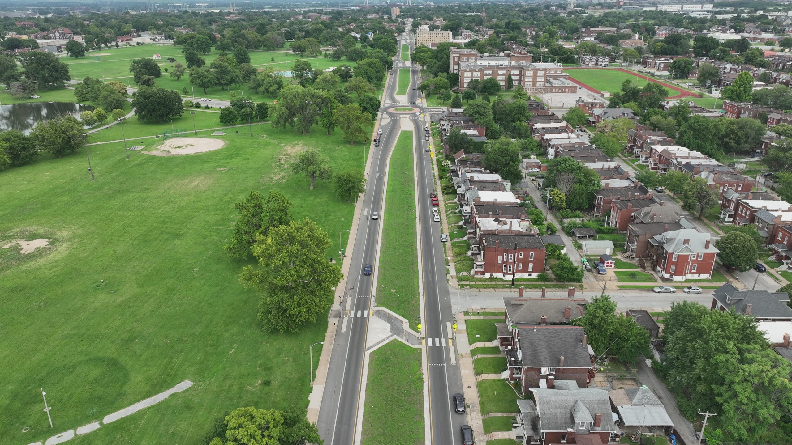 Route 115 roadway improvements in St. Louis, Missouri
