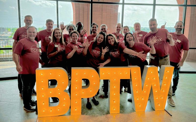 STL BPTW Event 2025_TREKK team w BPTW letters